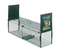 VOUNOT® Trappola per Topi Vivi 100x29x40 cm, Gabbia Trappola per Topi e Ratti Senza Crudeltà, Riutilizzabile con Maniglia Uso Interno ed Esterno per Roditori, Verde