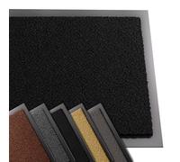 VOUNOT® Zerbino Ingresso Casa da Esterno, Tappeto Entrata Interno, Resistente Sporco, Antiscivolo e Essorbente, 40x60 cm, Nero