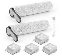 VOUPRONGZY per Roborock F25/F25 ACE/ F25 RT/F25 LT/F25 ALT/F25 GT/ F25 XT/F25 ACE Combo/F25 Combo Spazzole Rullo Ricambi Accessori Aspirapolvere, avec 2 Rullo per Spazzole, 4 Filtri HEPA, 1 Spazzola