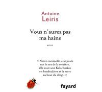 Vous n'aurez pas ma haine [Lingua francese]