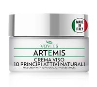 VOVEES ARTEMIS Crema Viso Antirughe Donna Uomo - Idratante Giorno Notte con Acido Ialuronico e 10 Principi Attivi Naturali Bio, 50 ml