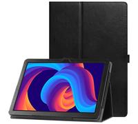 VOVIPO Custodia protettiva Compatibile con DOOGEE Tab A9 / A9 Pro 10.1 pollici Android 15 Tablet 2025, Cuoio Premium Folio Cover con funzione stand e portamatita, Nero