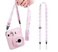 VOVMOEYA Cinghia per Fotocamera per Bambini e Bambine, Tracolla Fotocamera per Fujifilm Instax Mini, Sony ZV-E10, ZV-1, ZV-1F, Canon R50, M50, Nikon DSLR - Rosa