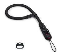 VOVMOEYA Cinturino da polso per fotocamera DSLR, a sgancio rapido, compatibile con Sony, Fujifilm, Canon, Nikon, nero