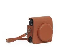 VOVMOEYA Custodia per Fujifilm Mini 99, Custodia in Pelle per Fotocamera Fuji Mini 99 custodia mini 99 con Tracolla (Marrone)