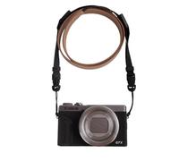 VOVMOEYA Tracolla per fotocamera G7X MARK III, tracolla regolabile in PU per fotografi per Fujifilm/per Nikon/per Canon/per Sony/per Minolta/per Panasonic/SLR/DSLR