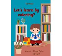 Vowels to learn by coloring