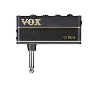 VOX - AMPLUG 3 UK DRIVE Mini Amplificatore Portatile Chitarra Elettrica, A Batteria, Effetti Stereo Chorus/Delay/Reverb, Doppio Canale, Controlli Gain/Tone/Volume, Uscita Cuffie, Aux in