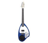 VOX APC-1 Chitarra con amplificatore integrato, dotata di macchina ritmica, effettore integrato, chitarra da viaggio, funzionamento a batteria, blu