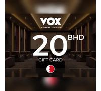 VOX Cinemas Gift Card 20 BHD Key - BAHRAIN