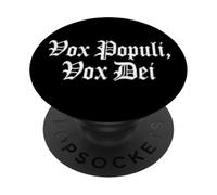 VOX POPULI VOX DEI FRASE LATINA PopSockets PopGrip Adesivo