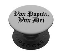 VOX POPULI VOX DEI FRASE LATINA PopSockets PopGrip Adesivo