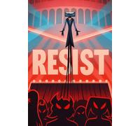 VOX RESIST 120 PAGES NOTEBOOK IN THE STYLE OF HAZBIN HOTEL HELLUVA BOSS: FAN BOOK HAZBIN HOTEL HELLUVA BOSS college ruled fan notebook notepad book notes block