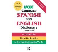 Vox Vox Compact Spanish and English Dictionary, Third Edition (Paper (Tascabile)