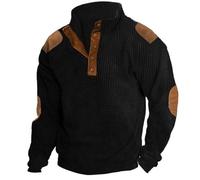 VOXCAUTQ Giacca Camicia Uomo Casual da Boscaiolo Plaid Flanella A Quadri Giubbotto Fleece-Jacke con Cappuccio Imbottita Cappotto Invernale (11,XXX-Large)