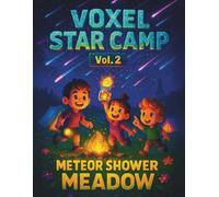 Voxel Star Camp Vol. 2: Meteor Shower Meadow Grid Notebook