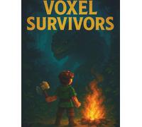 Voxel Survivors: A 160-Page Grid Notebook for Jungle Adventurers, RPG Planners & Pixel Art Fans - 8.5 x 11 inches