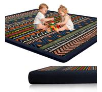 Voxirum Tappeto Gioco Bambini Acolchado 2 cm Extra Spesso, Antiscivolo, Ideale per Pavimenti e Box Neonato, Palestra Neonati, Tappeto Tummy Time Neonati 130 x 200cm