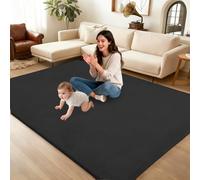 Voxirum Tappeto Gioco Bambini Spessa 2 CM, Tappetino per Gattonare per Neonati e Bambini, Tappetino Extra Morbido per attività per La Stanza dei Giochi per Bambini, 100 x 120 cm