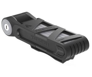 Voxom Foldylock Compact, Lucchetto Pieghevole. Unisex-Adulti, Grigio, 85c m