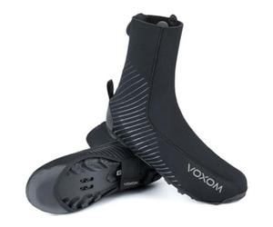 Voxom Unisex - Adulto 3 Copriscarpe Nero M