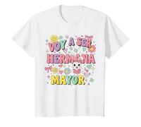 Voy A Ser Hermana Mayor Toddler Camicia Cute Bunny Big Sister Maglietta