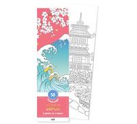 Voyage au Japon: 50 marque-pages à peindre ou à colorier