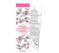 Voyage au Japon: Marque-pages à peindre ou à colorier