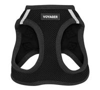 Voyager Step-In Air Pettorina per Cani by Best Pet Supplies - Pettorina per cani di Piccola e Media Taglia in Rete Traspirante, Nero, XS - Petto 33-37 cm