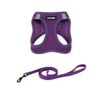 Voyager Step-in Air - Set con guinzaglio per gatti di taglia piccola e grande, in rete, adatto a tutte le stagioni, per gatti piccoli e grandi, viola, XXXS (petto 28-30,5 cm)