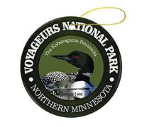 Voyageurs National Park (Loon Ornamenti Natalizi Decorazione Stampa Ornamento Artigianato Per Domestico Commerciale Esterni 7.3Cm