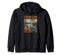 Voyageurs National Park | Minnesota Felpa con Cappuccio