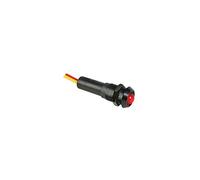VOYANT LED ROUGE CLIGNOTANT 12V - BOITIER NOIR