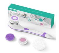 VOYOR Spazzola Schiena Doccia Elettrico Spazzola Corpo Manico Lungo, Viola | Spa
