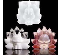 Voyyphixa Stampi per Resina Animali 3D Stampo Silicone Volpe a Nove Code Stampi Candele Resina Epossidica Trasparente per Fai-da-Te Aromaterapia Gesso Sapone Casa Decorare Artigianato