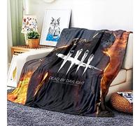 VOZMIO Dead By Daylight - Coperta in flanella calda e morbida per divano letto, adatta per aria condizionata, coperta per pelo (150 x 200 cm)