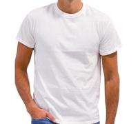 VP PINUCCIO VENEGONI Set 3 Magliette Intime Uomo Cotone Maglia Intima Uomo Girocollo Alto Nera Bianca 100% Cotone Made in Italy Intimo Uomo Canottiere Uomo Cotone Biancheria Intima Uomo