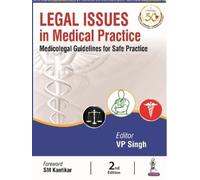 VP Singh Legal Issues in Medical Practice (Tascabile)