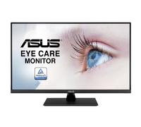 Asus VP32AQ Eye Care Monitor - 31.5-inch, WQHD (2560 x 1440), IPS, 100% sRGB, HDR-10, 75Hz, Adaptive-Sync/FreeSync, DisplayPort, HDMI, Flicker Free, Blue Light Filter, Wall Mountable, Nero/Antracite