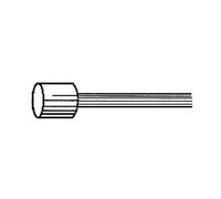 Vparts 1.1m 4mm 578-000-24 Clutch Cable 100 Units Argento