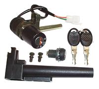 VPARTS KIT ROCCHETTO SERRATURA + CHIAVI APRILIA 150 LEONARDO 1999-2004 IGNITION-