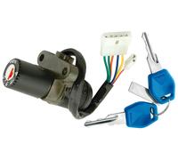 VPARTS KIT ROCCHETTO SERRATURA + CHIAVI DERBI 50 SENDA R DRD 2002-2011 IGNITION