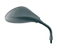 Specchio Flash Carbon Look Links, M8 Lunghezza filettatura