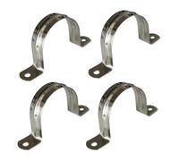 VPCPWTYZY 12 morsetti for tubi a forma di U da 5-100 mm: staffe for sella in acciaio inossidabile 304: clip guida regolabile for flessibili e idraulici catholic(8mm)