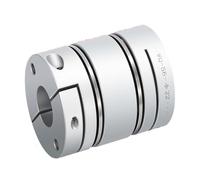 VPCPWTYZY Giunto a diaframma in lega di alluminio: D44mm L65mm: Connettore encoder servomotore passo-passo a vite a sfere: Computer catholic(6mm to 8mm)