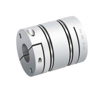 VPCPWTYZY Giunto a diaframma in lega di alluminio: D50mm L57mm: Connettore encoder servomotore passo-passo a vite a sfere: Computer catholic(3mm)