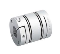 VPCPWTYZY Giunto a doppia membrana in lega di alluminio: connettore elastico D50mm L81mm for servomotore passo-passo con vite a sfere catholic(15X17)