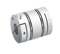 VPCPWTYZY Giunto a doppia membrana in lega di alluminio: connettore elastico D56mm L87mm for servomotore passo-passo con vite a sfere catholic(27mm)