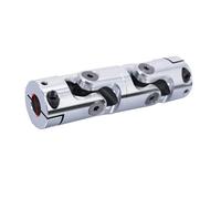 VPCPWTYZY Giunto universale in alluminio 30x130 mm - Connettore telescopico di precisione a doppia sezione con giunto a croce for la trasmissione di potenza (compatibile con GHA) catholic(15x15)