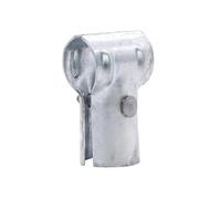 VPCPWTYZY Morsetto a T zincato 2 pezzi: connettore for recinzione a maglie di catena: binario terminale for tubo da 1-3/8" (32 mm) catholic(2pcs 32x32mm)